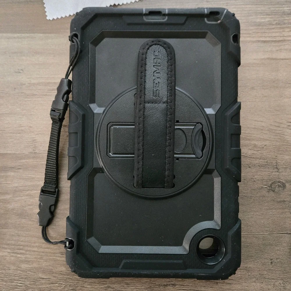 Seymac Stock Rugged Case for Lenovo Tab M7 Tablet Full Body